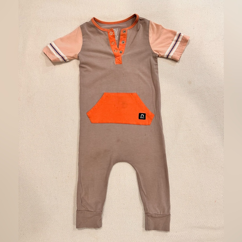 Rags to Raches Girls Romper 12-18m